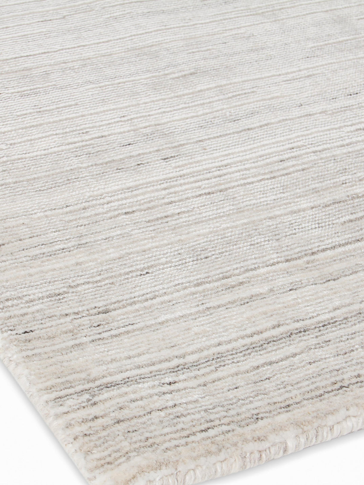 Exquisite Rugs Palazzo Hand-loomed Wool/Bamboo Silk 3391 Dark Gray/Gray 8' x 10' Area Rug
