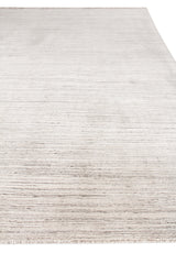 Exquisite Rugs Palazzo Hand-loomed Wool/Bamboo Silk 3391 Dark Gray/Gray 8' x 10' Area Rug