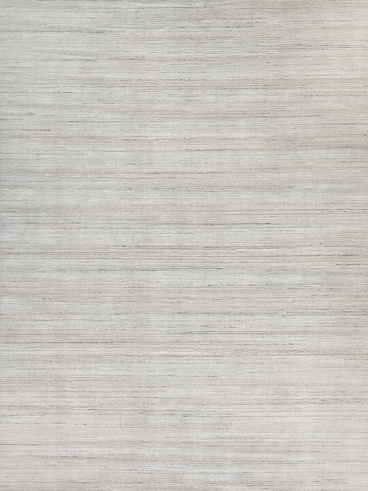 Exquisite Palazzo Hand-loomed Wool/Bamboo Silk Silver Area Rug 10.0'X14.0' Rug