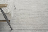 Exquisite Rugs Palazzo Hand-loomed Wool/Bamboo Silk 3392 Silver 10' x 14' Area Rug
