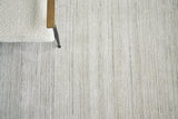 Exquisite Rugs Palazzo Hand-loomed Wool/Bamboo Silk 3392 Silver 10' x 14' Area Rug