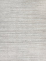 Exquisite Rugs Palazzo Hand-loomed Wool/Bamboo Silk 3392 Silver 8' x 10' Area Rug