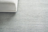 Exquisite Rugs Palazzo Hand-loomed Wool/Bamboo Silk 3398 Aqua 6' x 9' Area Rug