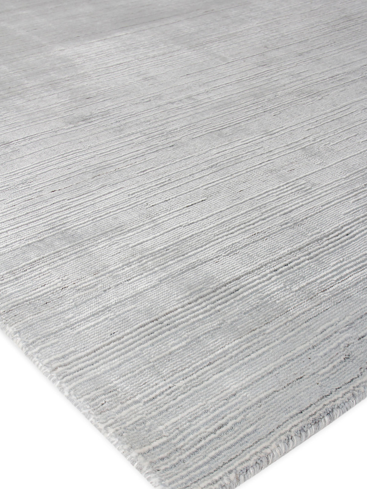 Exquisite Rugs Palazzo Hand-loomed Wool/Bamboo Silk 3398 Aqua 6' x 9' Area Rug