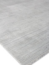 Exquisite Rugs Palazzo Hand-loomed Wool/Bamboo Silk 3398 Aqua 6' x 9' Area Rug