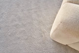 Exquisite Rugs Pearl Hand-loomed Bamboo Silk 4417 Silver 8' x 10' Area Rug