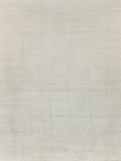 Exquisite Pearl Hand-loomed Bamboo Silk Beige Area Rug 10.0'X14.0' Rug