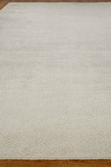 Exquisite Rugs Pearl Hand-loomed Bamboo Silk 4419 Beige 10' x 14' Area Rug