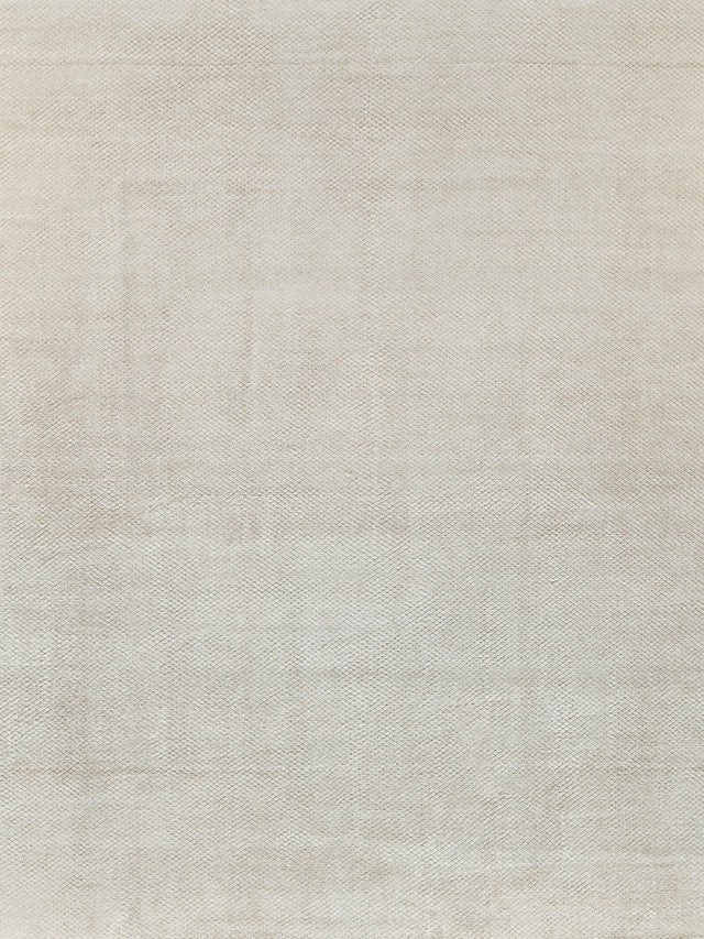 Exquisite Rugs Pearl Hand-loomed Bamboo Silk 4419 Beige 9' x 12' Area Rug