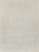 Exquisite Pearl Hand-loomed Bamboo Silk Beige Area Rug 9.0'X12.0' Rug