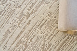 Exquisite Rugs Platinum Hand-knotted Wool/Nettle 4377 Beige 8' x 10' Area Rug
