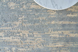 Exquisite Rugs Platinum Hand-knotted Wool/Nettle 4379 Gray/Beige 8' x 10' Area Rug