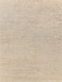 Exquisite Rugs Plush Hand-knotted Bamboo Silk/Mohair 4397 Ivory 9' x 12' Area Rug