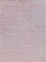 Exquisite Plush Hand-knotted Bamboo Silk/Mohair Pink Area Rug 8.0'X10.0' Rug