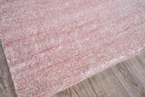 Exquisite Rugs Plush Hand-knotted Bamboo Silk/Mohair 4641 Pink 8' x 10' Area Rug