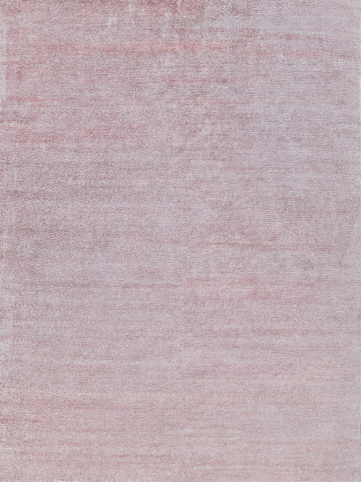 Exquisite Rugs Plush Hand-knotted Bamboo Silk/Mohair 4641 Pink 8' x 10' Area Rug