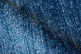 Exquisite Rugs Plush Hand-knotted Bamboo Silk/Mohair 4660 Dark Blue 6' x 9' Area Rug