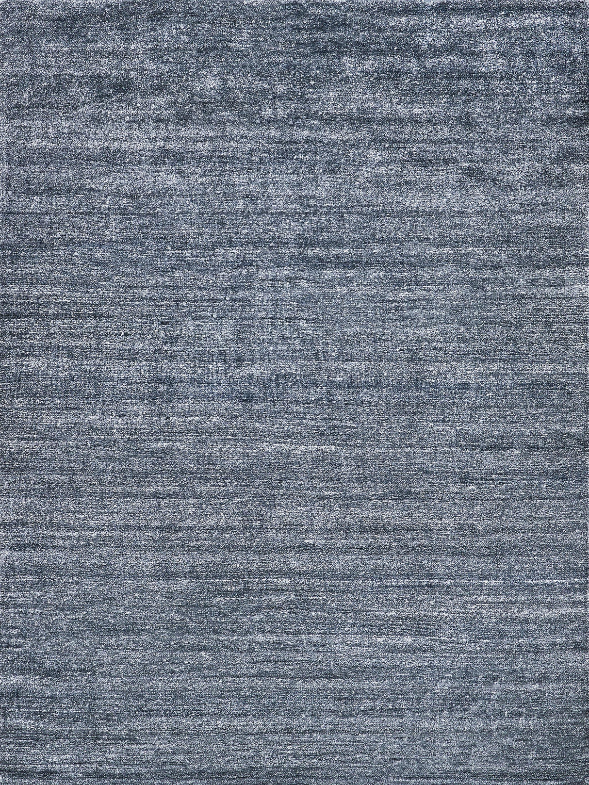 Exquisite Plush Hand-knotted Bamboo Silk/Mohair Charcoal Area Rug 10.0'X14.0' Rug