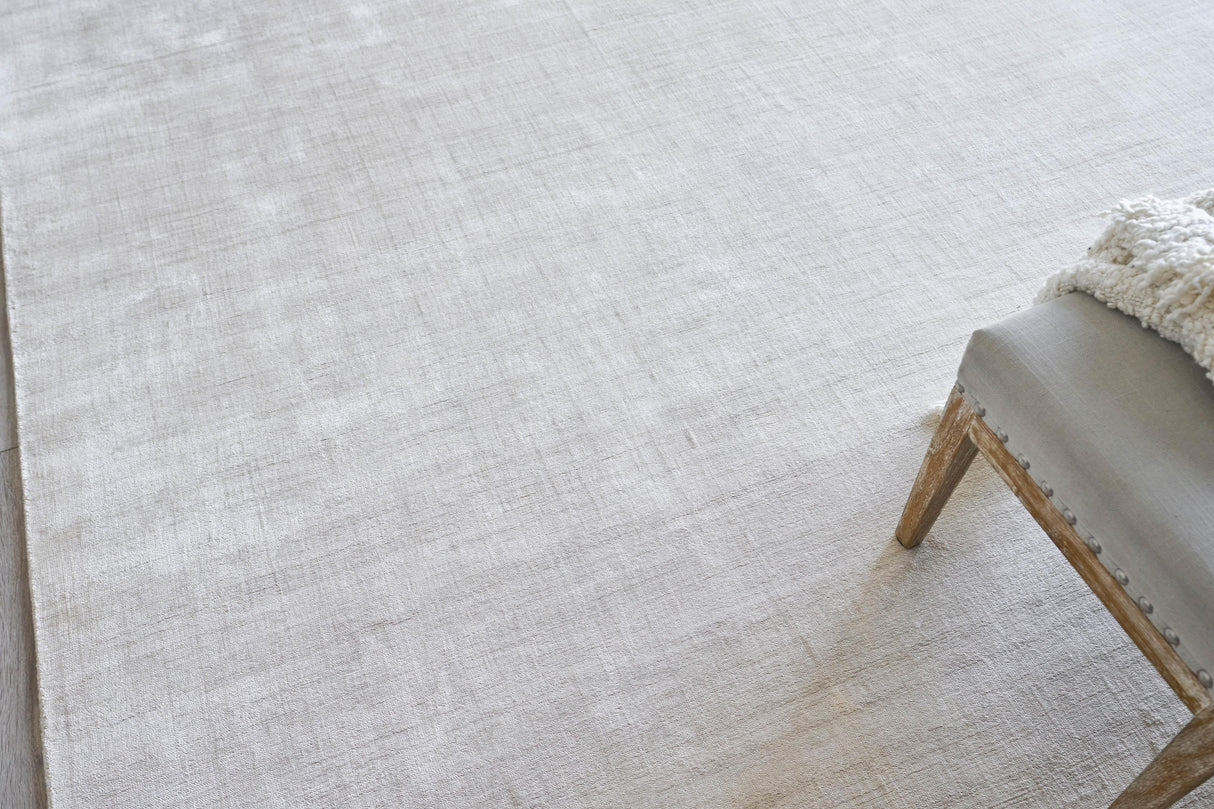 Exquisite Rugs Purity Hand-loomed Bamboo Silk 9913 Ivory 12' x 15' Area Rug