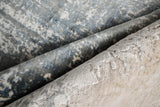 Exquisite Rugs Reflections Hand-loomed Bamboo Silk 3924 Blue/Ivory 9' x 12' Area Rug
