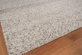 Exquisite Rugs Rhodes Hand-loomed PET yarn 4567 Taupe 10' x 14' Area Rug