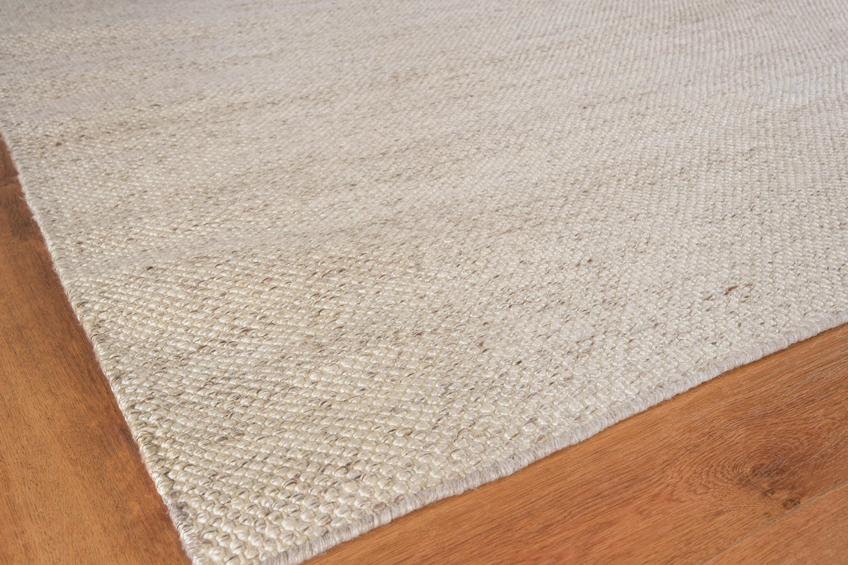 Exquisite Rugs Rhodes Hand-loomed PET yarn 4595 Beige 10' x 14' Area Rug