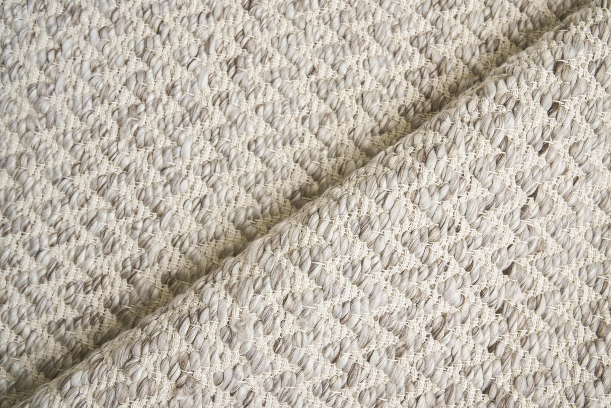Exquisite Rugs Rialto Handwoven Polyester/Cotton 2322 Gray 10' x 14' Area Rug