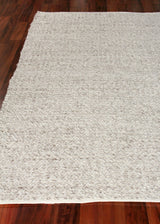 Exquisite Rugs Rialto Handwoven Polyester/Cotton 2322 Gray 8' x 10' Area Rug