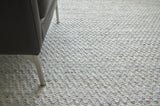 Exquisite Rugs Rialto Handwoven Polyester/Cotton 3957 Light Gray 12' x 15' Area Rug