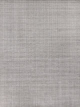 Exquisite Robin Hand-loomed Bamboo Silk/Wool Pewter Area Rug 8.0'X10.0' Rug