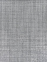Exquisite Robin Hand-loomed Bamboo Silk/Wool Charcoal Area Rug 10.0'X14.0' Rug