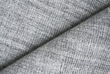 Exquisite Rugs Robin Hand-loomed Bamboo Silk/Wool 3780 Charcoal 10' x 14' Area Rug
