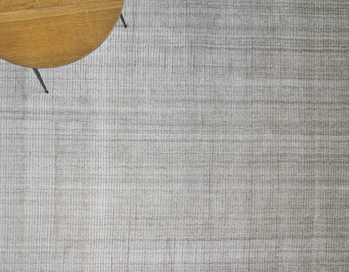 Exquisite Rugs Robin Hand-loomed Bamboo Silk/Wool 3782 Light Beige 8' x 10' Area Rug