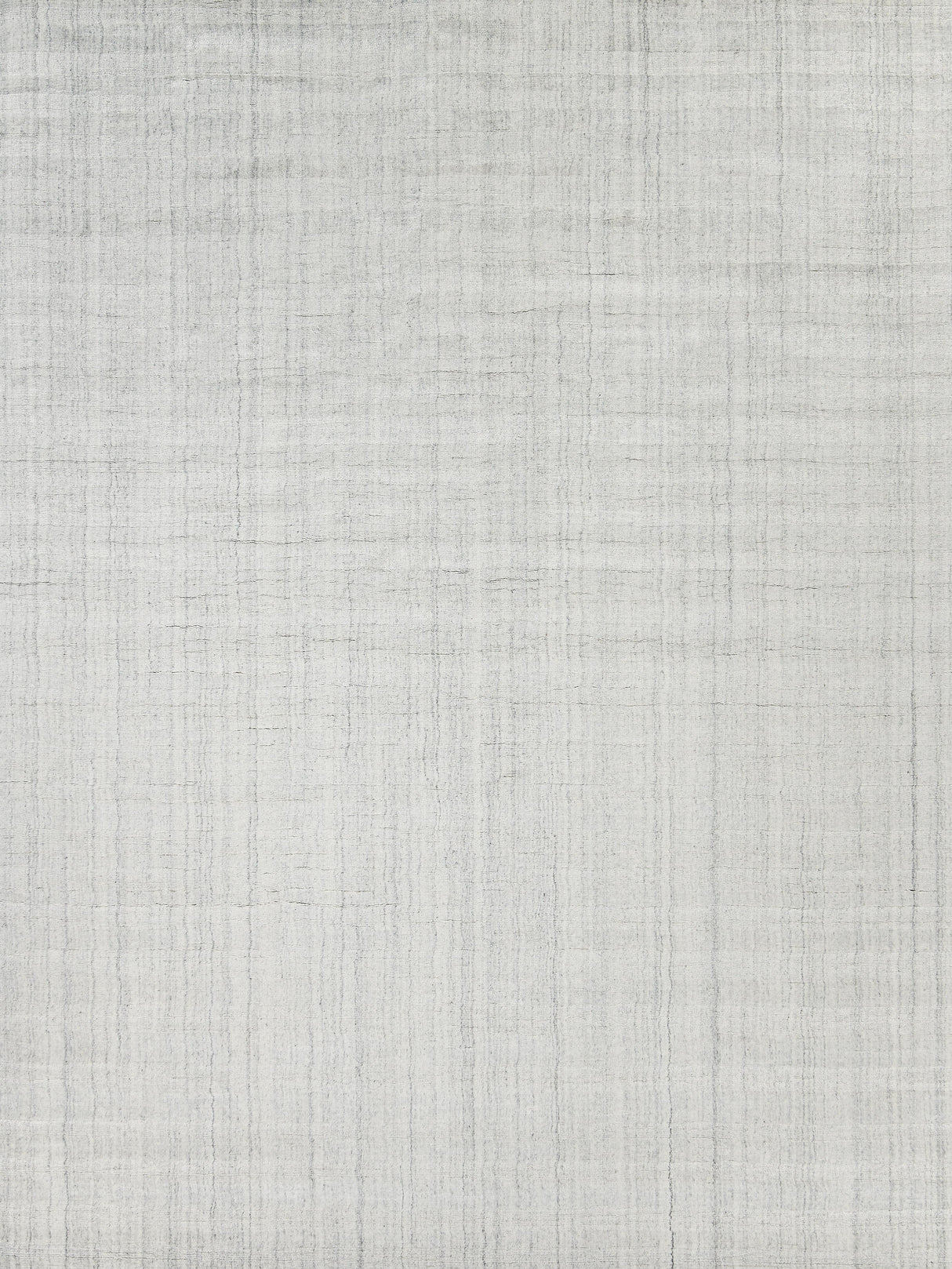 Exquisite Rugs Robin Stripe Hand-loomed Bamboo Silk/Wool 3783 Ivory/Gray 14' x 18' Area Rug