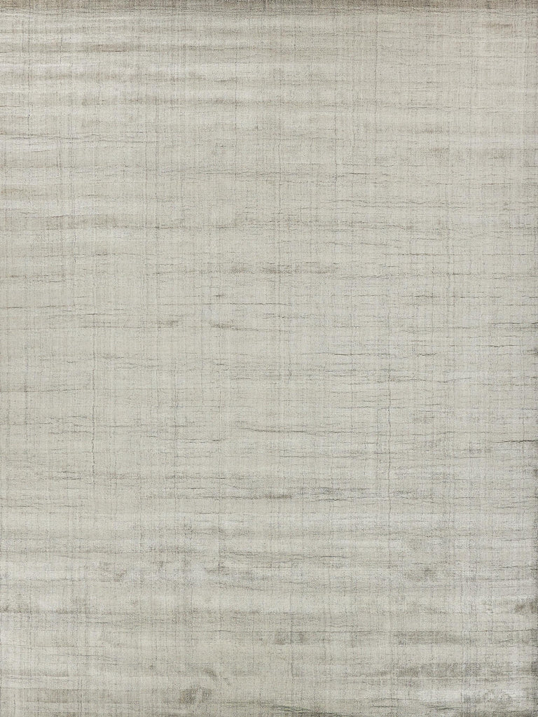 Exquisite Rugs Robin Stripe Hand-loomed Bamboo Silk/Wool 3786 Taupe 10' x 14' Area Rug
