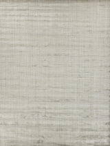 Exquisite Robin Stripe Hand-loomed Bamboo Silk/Wool Taupe Area Rug 6.0'X9.0' Rug