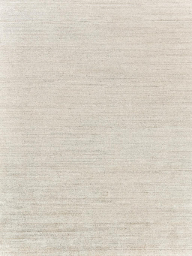 Exquisite Rugs Sanctuary Hand-loomed Bamboo Silk/Wool 9905 Beige 6' x 9' Area Rug