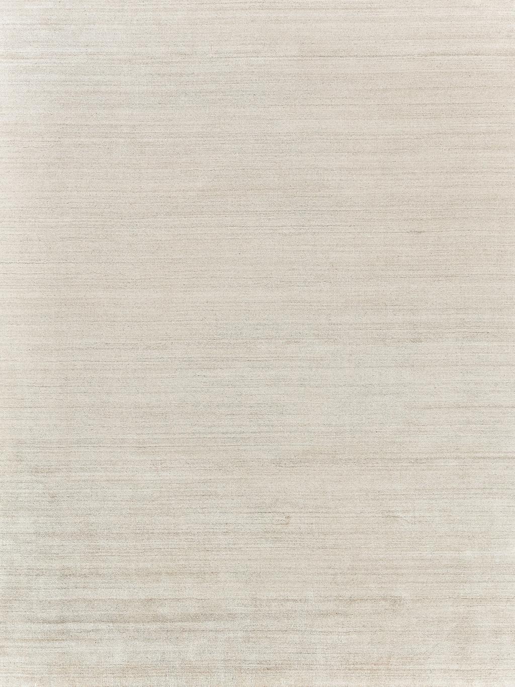 Exquisite Rugs Sanctuary Hand-loomed Bamboo Silk/Wool 9905 Beige 9' x 12' Area Rug