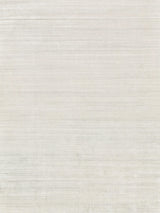 Exquisite Rugs Sanctuary Hand-loomed Bamboo Silk/Wool 9907 Ivory/Gray 9' x 12' Area Rug