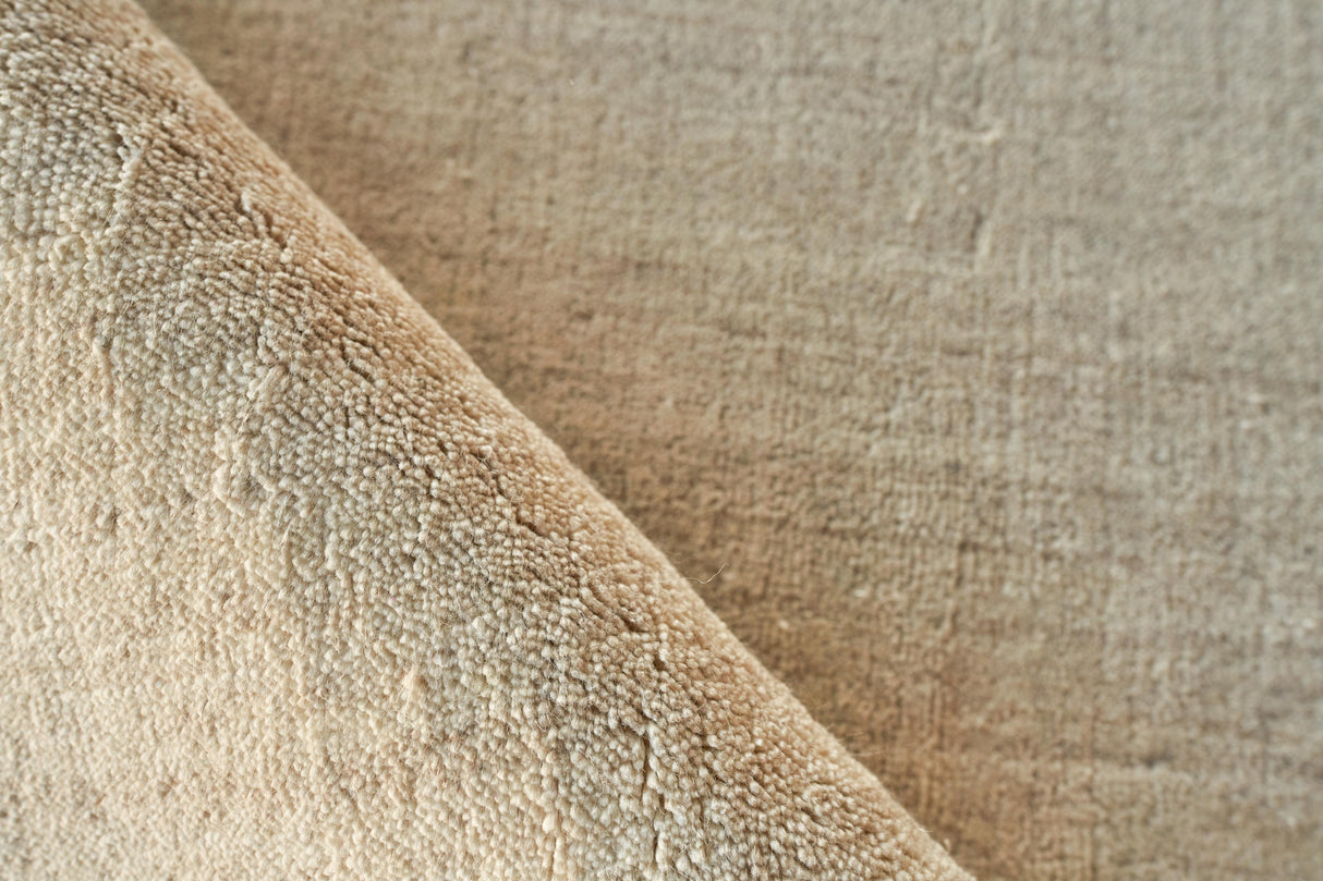 Exquisite Rugs Sanctuary Hand-loomed Bamboo Silk/Wool 9925 Linen 10' x 14' Area Rug