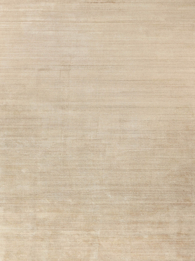 Exquisite Rugs Sanctuary Hand-loomed Bamboo Silk/Wool 9925 Linen 6' x 9' Area Rug