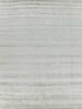 Exquisite Sanctuary Hand-loomed Bamboo Silk/Wool Light Green Area Rug 10.0'X14.0' Rug