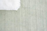 Exquisite Rugs Sanctuary Hand-loomed Bamboo Silk/Wool 9960 Light Green 10' x 14' Area Rug