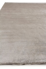 Exquisite Rugs Sanctuary Hand-loomed Bamboo Silk/Wool 9960 Light Green 10' x 14' Area Rug