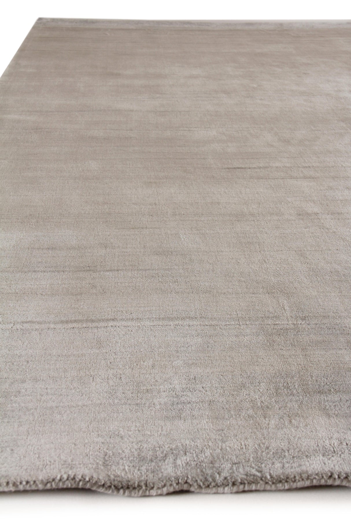 Exquisite Rugs Sanctuary Hand-loomed Bamboo Silk/Wool 9960 Light Green 8' x 10' Area Rug