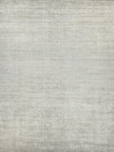 Exquisite Rugs Sanctuary Hand-loomed Bamboo Silk/Wool 9961 Taupe 9' x 12' Area Rug