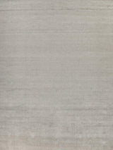Exquisite Sanctuary Hand-loomed Bamboo Silk/Wool Light Taupe Area Rug 9.0'X12.0' Rug