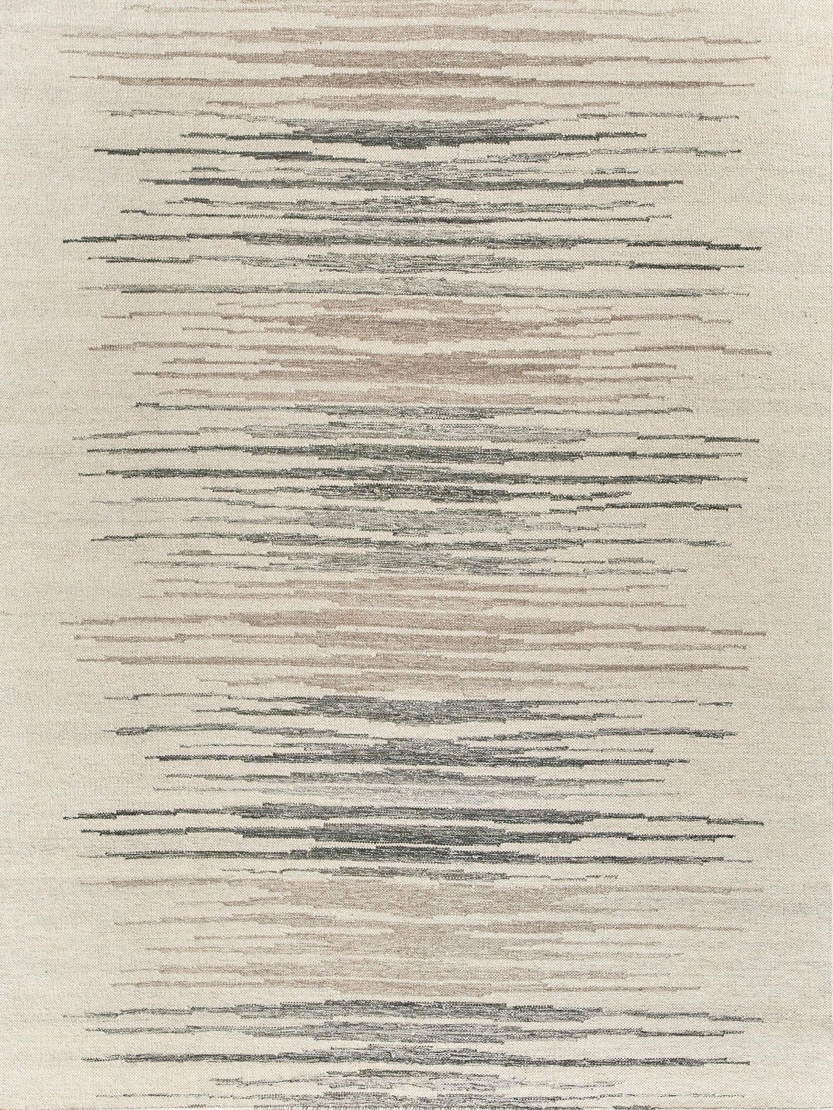 Exquisite Rugs Scandinavian Hand-loomed New Zealand Wool 4569 Ivory/Blue/Gray 14' x 18' Area Rug
