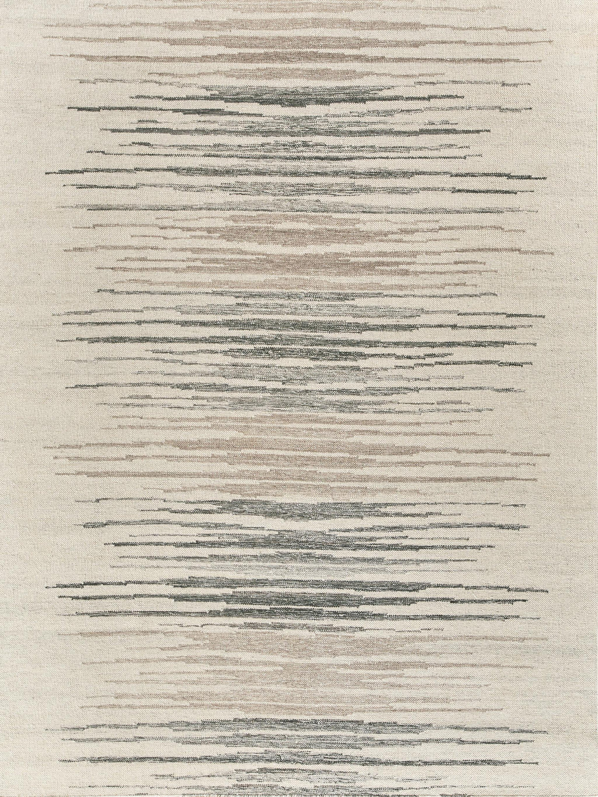 Exquisite Scandinavian Hand-loomed New Zealand Wool Ivory/Blue/Gray Area Rug 14.0'X18.0' Rug