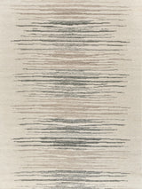 Exquisite Scandinavian Hand-loomed New Zealand Wool Ivory/Blue/Gray Area Rug 14.0'X18.0' Rug